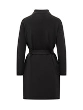 Abito Nero in Maglia con Cintura Gran Sasso - Abbigliamento Donna | Lidia Shopping