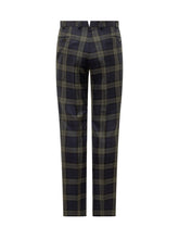 Gabriele Pasini Green and Blue Tartan Trousers for Men - Collezione Happy Birthday | Lidia Shopping