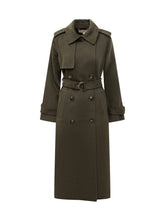 Michael Kors Trench Verde con Cintura - Abbigliamento Donna | Lidia Shopping