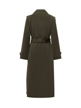 Michael Kors Trench Verde con Cintura - Abbigliamento Donna | Lidia Shopping
