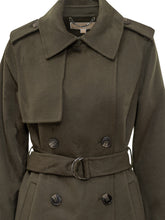 Michael Kors Trench Verde con Cintura - Abbigliamento Donna | Lidia Shopping