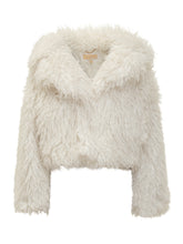 Michael Kors Cappotto Corto in Eco Pelliccia Bianco - Abbigliamento Donna | Lidia Shopping