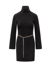 Michael Kors Ribbed Knit Dress with Chain Belt - Collezione Happy Birthday | Lidia Shopping