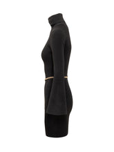 Michael Kors Ribbed Knit Dress with Chain Belt - Collezione Happy Birthday | Lidia Shopping