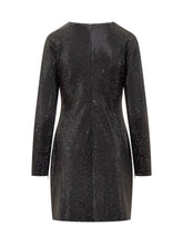 Michael Kors Black Short Dress with Sequins - Collezione Happy Birthday | Lidia Shopping