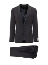 Abito Nero in Lana Corneliani - Abbigliamento Uomo | Lidia Shopping