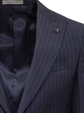 Abito Blu Gessato in Lana Corneliani - Abbigliamento Uomo | Lidia Shopping