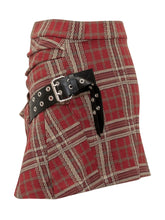 Isabel Marant Minigonna a Quadri Rossa - Abbigliamento Donna | Lidia Shopping