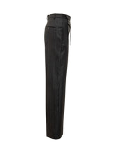 Isabel Marant Pantaloni a Righe con Dettaglio Cintura - Abbigliamento Donna | Lidia Shopping