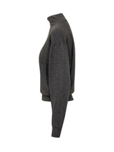 Isabel Marant Grey Sweater with Asymmetric Buttons - Black Friday – ENG | Lidia Shopping