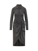 Isabel Marant Abito Chemisier Grigio Gessato - Abbigliamento Donna | Lidia Shopping