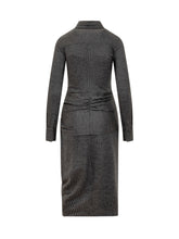 Isabel Marant Abito Chemisier Grigio Gessato - Abbigliamento Donna | Lidia Shopping