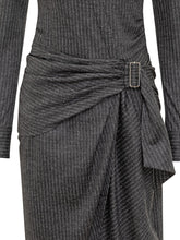 Isabel Marant Abito Chemisier Grigio Gessato - Abbigliamento Donna | Lidia Shopping