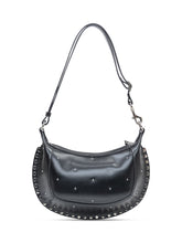 Isabel Marant Borsa Oskan Moon-GD in Pelle Nera - Borse A Spalla Donna | Lidia Shopping