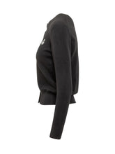 Isabel Marant Étoile Black Cardigan with Embroidered Logo - Collezione Happy Birthday | Lidia Shopping