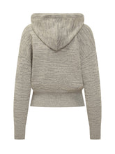 Isabel Marant Étoile Grey Hoodie with Logo - Collezione Happy Birthday | Lidia Shopping