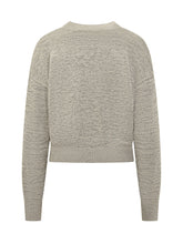 Isabel Marant Étoile Grey Sweater with Embroidered Logo - Collezione Happy Birthday | Lidia Shopping
