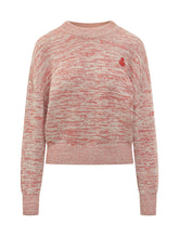 Isabel Marant Étoile Pink Melange Sweater with Logo - Collezione Happy Birthday | Lidia Shopping
