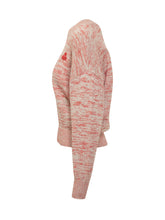 Isabel Marant Étoile Pink Melange Sweater with Logo - Collezione Happy Birthday | Lidia Shopping