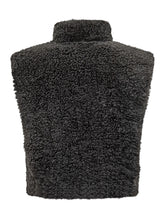 Isabel Marant Étoile Black Shearling Vest with Toggle Closure - Collezione Happy Birthday | Lidia Shopping