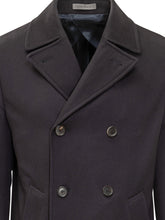 Corneliani Viscose Double-Breasted Coat for Men - Collezione Happy Birthday | Lidia Shopping