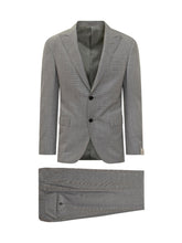 Corneliani Abito Monopetto in Cupro Grigio Uomo - Abbigliamento Uomo | Lidia Shopping