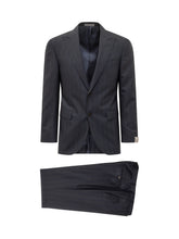 Abito Blu Gessato Corneliani - Abbigliamento Uomo | Lidia Shopping