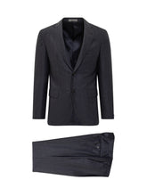 Abito Gessato Grigio Corneliani - Abbigliamento Uomo | Lidia Shopping
