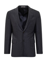 Abito Gessato Grigio Corneliani - Abbigliamento Uomo | Lidia Shopping
