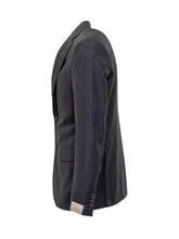 Abito Gessato Grigio Corneliani - Abbigliamento Uomo | Lidia Shopping