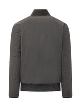 Corneliani Giacca Bomber Grigia Uomo - Abbigliamento Uomo | Lidia Shopping