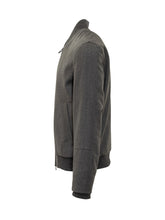 Corneliani Giacca Bomber Grigia Uomo - Abbigliamento Uomo | Lidia Shopping