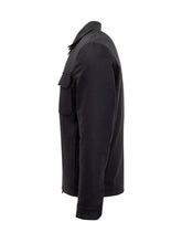 Corneliani Black Wool Zip Jacket - Collezione Happy Birthday | Lidia Shopping