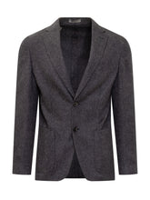 Corneliani Grey Single-Breasted Jacket for Men - Collezione Happy Birthday | Lidia Shopping