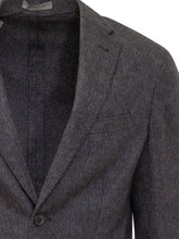 Corneliani Grey Single-Breasted Jacket for Men - Collezione Happy Birthday | Lidia Shopping