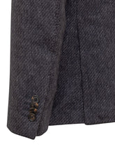 Corneliani Grey Single-Breasted Jacket for Men - Collezione Happy Birthday | Lidia Shopping