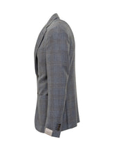 Corneliani Gray Prince of Wales Blazer - Collezione Happy Birthday | Lidia Shopping