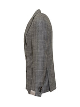 Corneliani Prince of Wales Double-Breasted Blazer - Collezione Happy Birthday | Lidia Shopping
