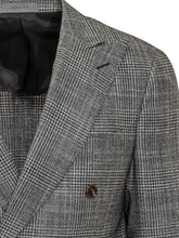 Corneliani Prince of Wales Double-Breasted Blazer - Collezione Happy Birthday | Lidia Shopping