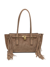 Michael Kors Borsa SM EW Shoulder Tote in Suede - Borse A Spalla Donna | Lidia Shopping