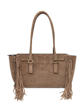 Michael Kors Borsa SM EW Shoulder Tote in Suede - Borse A Spalla Donna | Lidia Shopping