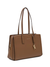 Michael Kors Medium Brown Leather Tote Bag - Collezione Happy Birthday | Lidia Shopping