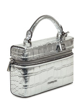 Michael Kors Vanity Case in Pelle Argento - Borse A Spalla Donna | Lidia Shopping