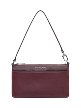 Michael Kors Wristlet in Pelle Bordeaux Martellata - Borse A Spalla Donna | Lidia Shopping