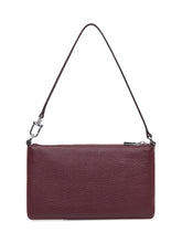 Michael Kors Wristlet in Pelle Bordeaux Martellata - Borse A Spalla Donna | Lidia Shopping