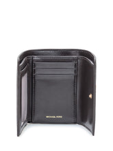 Michael Kors MD Trifold Wallet in Pelle Nera - Accessori Donna | Lidia Shopping