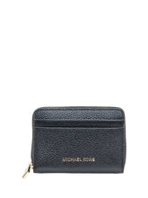 Michael Kors MD Zip Wallet in Pelle Nera - Accessori Donna | Lidia Shopping