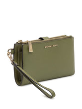 Michael Kors Portafoglio Zip in Pelle Verde - Accessori Donna | Lidia Shopping
