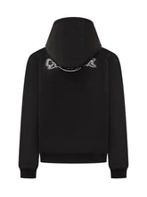 Casablanca Felpa Nera con Cappuccio e Logo Ricamato - Abbigliamento Uomo | Lidia Shopping