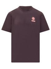 Casablanca Brown T-Shirt with Embroidered Logo - Casablanca | Lidia Shopping